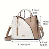 Chic Lightweight Crossbody Satchel Your Everyday Fashion Bag