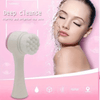 3D Silicone Face Cleansing Brush Dual-Sided Exfoliator