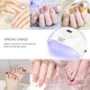 72W UV LED Nail Lamp for Gel Polish Curing